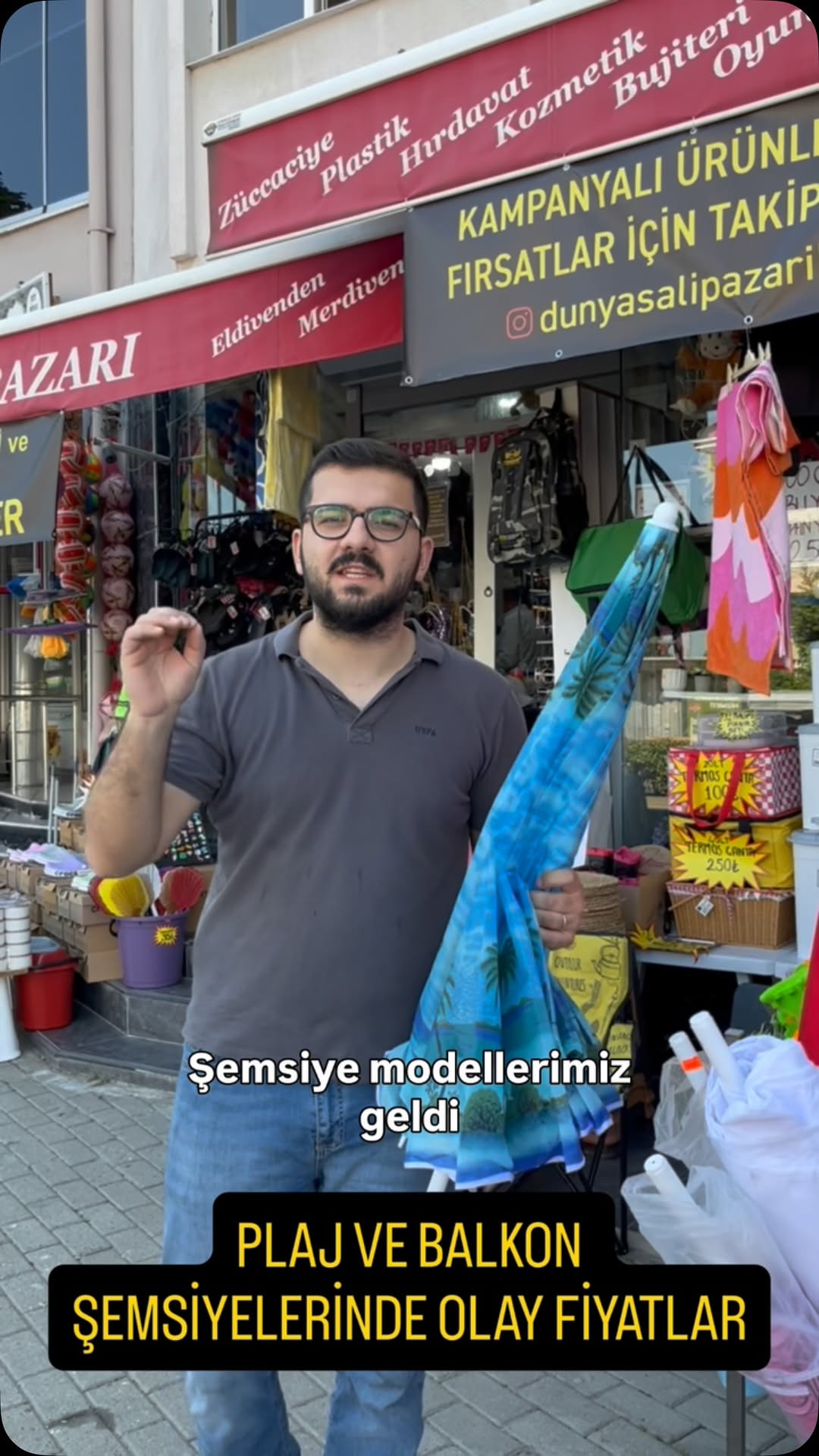Plaj şemsiyesi örnek ürün